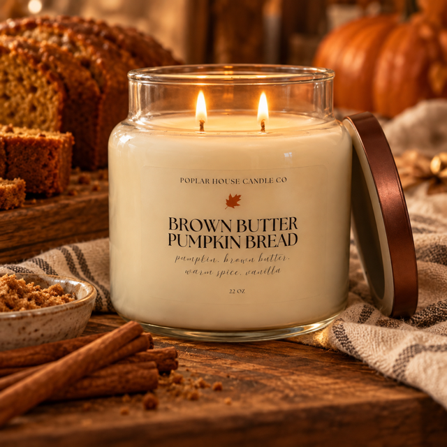 Brown Butter Pumpkin Bread